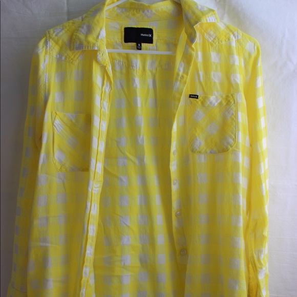 Hurley Tops - Flannel Button Down Hurley Tops - Flannel Button Down